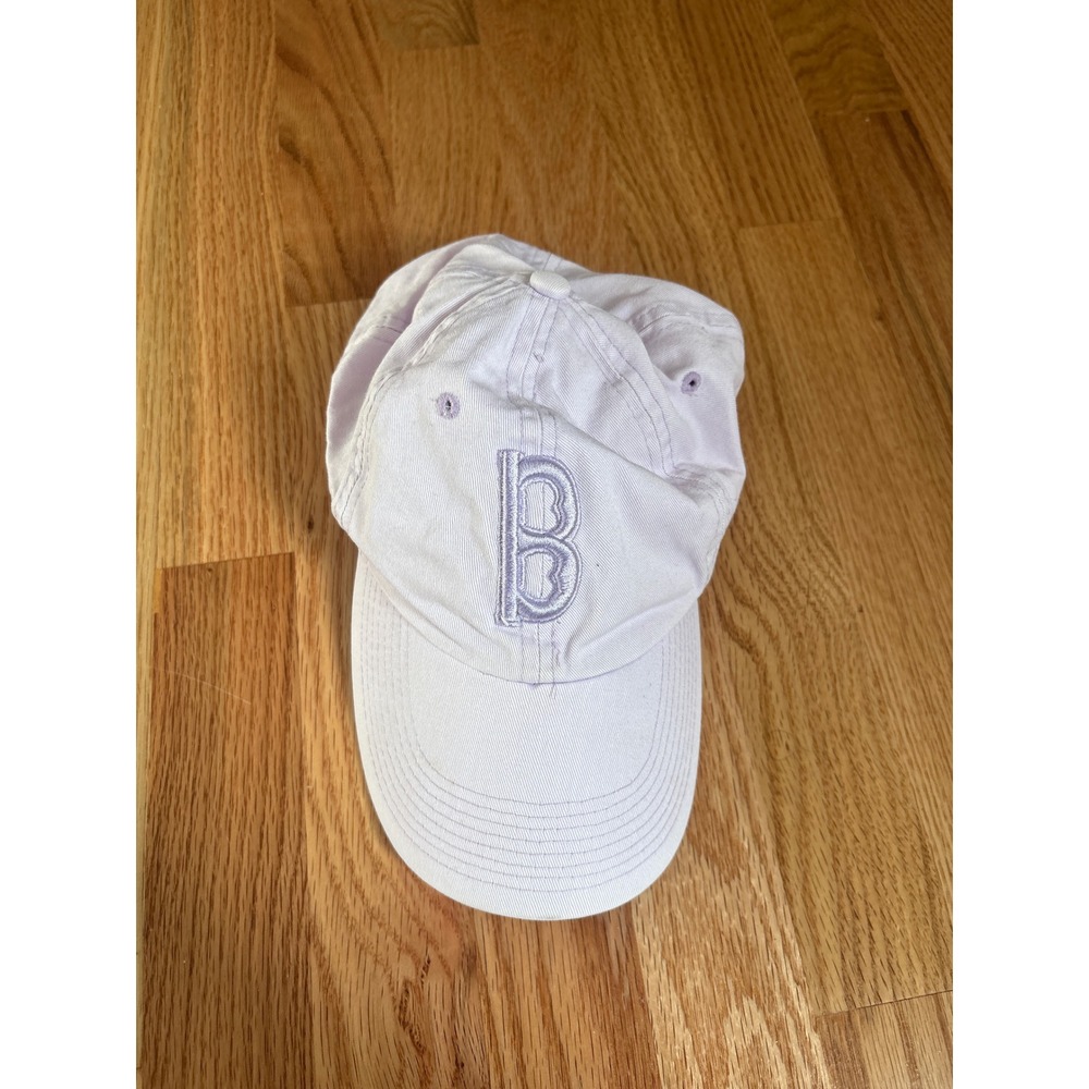 BayState Apparel Boston‎ B Logo Lavender Purple Cotton Baseball Cap Dad Hat